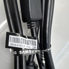 Samsung BN39-01879A 6ft Black Display Cable, Standard Male to Male 1:1
