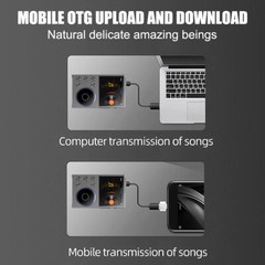 Surfans F20 HiFi MP3 Player With Bluetooth Lossless DSD 256GB High sound quality