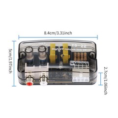 2pcs Td-22 Car Stereo Audio RCA Speaker High To Low Level Output Converter