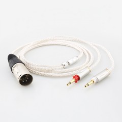 16cores Silver Plated Headphone upgraded Cable for Sonorous D8000