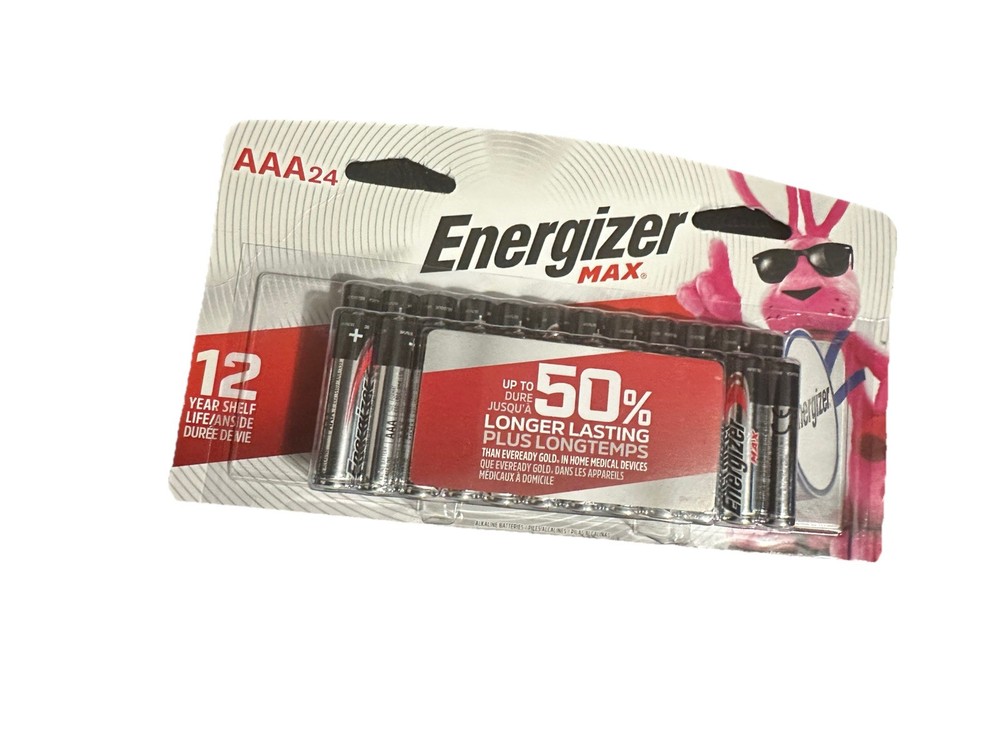 Energizer AAA 24 Pack – Value Power for Everyday Household Use