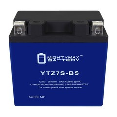 Mighty Max YTZ7S Lithium Battery Replacement for Yuasa Small Race Battery