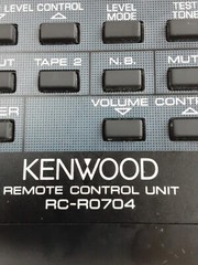 🌴 KENWOOD RC-R0704 REMOTE FOR CD/TAPE UNIT, TESTED/WORKING (BNI)