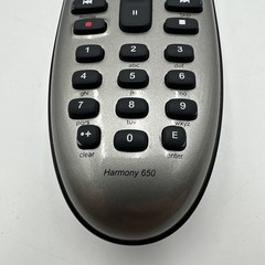 Logitech 915-000159 Harmony 650 Universal Color Screen Remote – Silver – Tested!