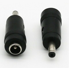 x3 Copper DC Power Connector 5.5mmx2.1mm Female to 4.0mmx1.35mm Male Adapter (G)