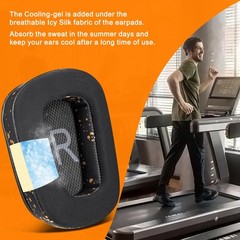 SOULWIT Ear Pads for Logitech G Headsets Black Gold