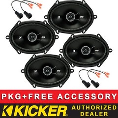 KICKER 43DSC6804 6″X8″ OEM SPEAKER REPLACEMENT KIT FOR FORD F-150 1999-2014