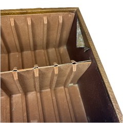Vintage Cassette Carrying Case—30 Tapes with Red Felt Interior—SHIPS IN 24 HOURS