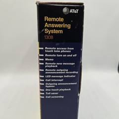 Vintage AT&T Remote Answering System Machine Model 1308 Used in Original Box