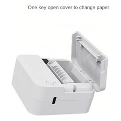 Small thermal paper printer, label barcode photo, wireless Bluetooth printer