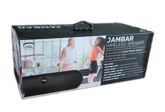 NIB. Jambar Wireless Speaker Bluetooth iHip, 30ft Wireless Area, 2 Hours, BLACK