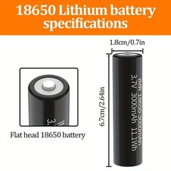 1~16 Pack 3.7V Rechargeable Button top Batteries 3000mAh Smart Charger lot