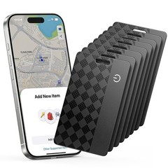 Wallet Tracker, MFi Certified for IOS, Ultra-Thin IP68 Anti-Loss Locator for iOS