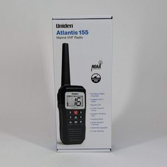 Uniden Atlantis 155 Marine VHF Radio 155 Open Box