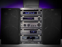 SONY LBT-D705 SILVER 🌈RaRe🌈 Complete Vintage Component Stereo System