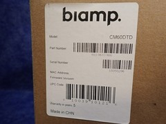 Biamp CM60DTD Full Range Two-Way 6.5-inch Ceiling Loudspeaker Pair NO GRILL (Q14