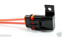 Weather Proof Sealed ATO/ATC Fuse Holder 12AWG Gauge + 5A Fuse Car / Boat marine