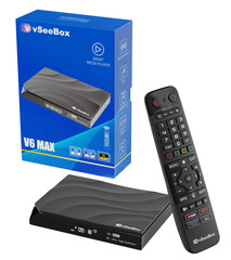 2026 vSeeBox V6 Max – Streaming Smart Media Device – Free Same Day Shipping