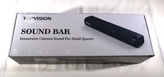 TOPVISION Wall Mountable TV Soundbar , Remote Control