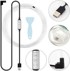 5m Car Ambient Light USB 5V LED Strip Sound Active Multicolor for Home Car