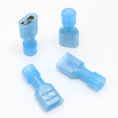Blue Female Spade Terminals Crimp Connectors 16-14 AWG Insulated 50/100/150PCS