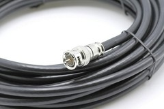 HD SDI Cable – Black Coaxial BNC Male to Male 20ft – 75 Ohm 3Gbps
