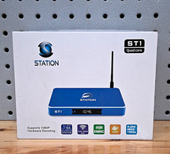 STATION ST1 Android 4K 2160p Quad Core Wi-Fi 8GB H.265 HDMI Box
