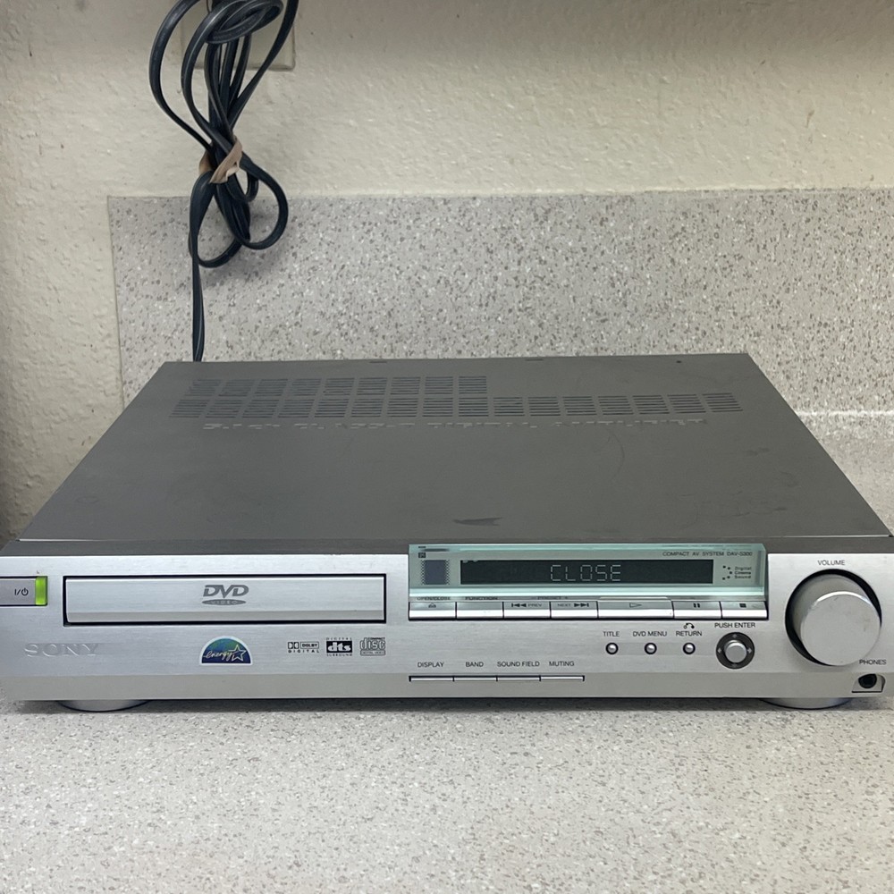 Sony DAV-S300 HCD-S300 – 5.1 Home Theater Dolby Digital CD/DVD No Remote