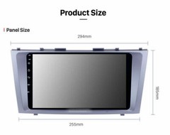 For Toyota Camry 2007-2011 Android 15 Apple CarPlay Car Stereo Radio GPS +Camera