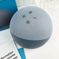 Premium sound smart home Magic Amazon Echo (4th Gen) Blue Smart Speaker New