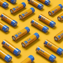 AA Batteries 36pk Alkaline Battery – up&up: Household Single-Use 1.5V Batteries