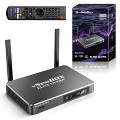 VSeebox Elite Ultra 8 Media Box – Authorized Dealer- Free Same Day Shipping
