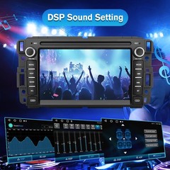 AWESAFE Android Car Stereo for Chevy Silverado 2007-2013, GPS, Bluetooth, CarPla