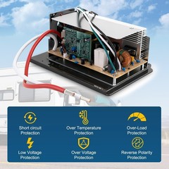 WF-8955-AD-MBA Main Board Assembly 55 Amp RV Converter Replacement Unit WF8955