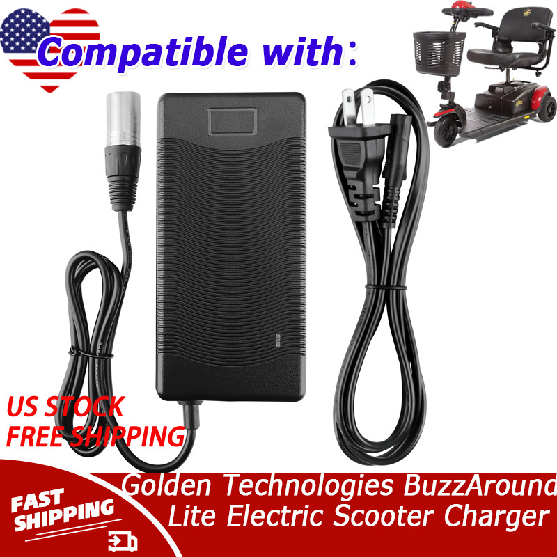 29V 5A AC Adapter For Golden Technologies BuzzAround Lite Electric Scooter
