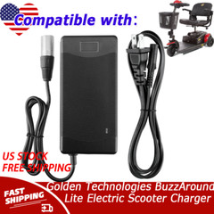 29V 5A AC Adapter For Golden Technologies BuzzAround Lite Electric Scooter