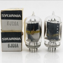 LOT OF 2 NOS SYLVANIA 6JG6A/6JT6A/6JR6/TESTED WORKING