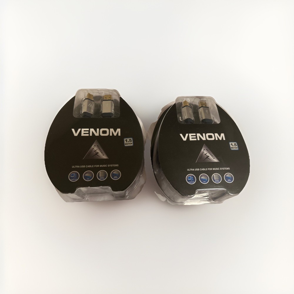 Shunyata Research Venom USB Cables – 1.5 Meter – Brand New in Factory Pack