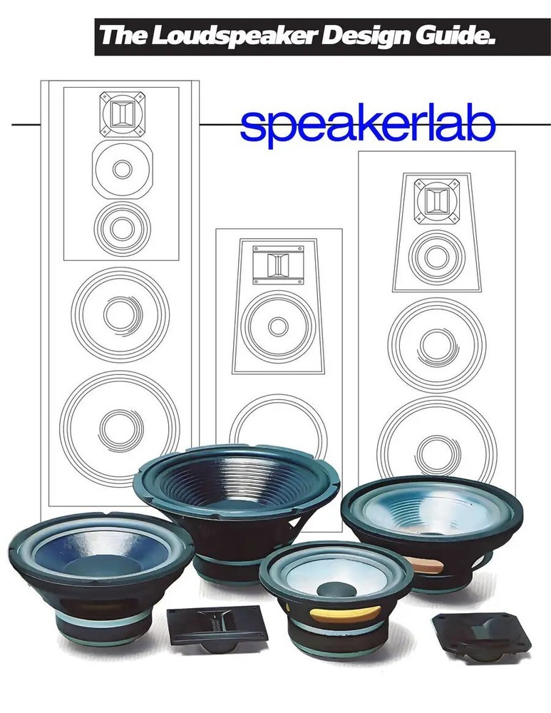 Speaker, Crossover, Box Design | 40 Page Book | Speakerlab Publication