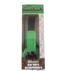 MINECRAFT KID SAFE HEADPHONES BLUETOOTH ADJUSTABLE HEADBAND NEW FREE SHIPPING