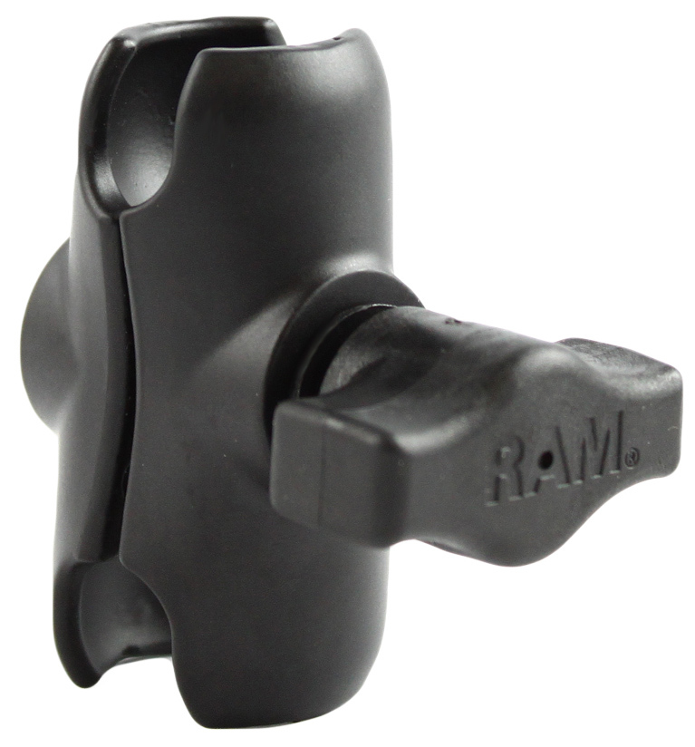 RAM Mounts RAM-B-201U-A Aluminum Double Socket Arm for 1″ Ball Bases