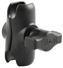 RAM Mounts RAM-B-201U-A Aluminum Double Socket Arm for 1″ Ball Bases