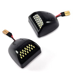 2x Bright White LED Tag License Plate Light Rear For 99-13 Chevy Silverado 1500