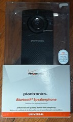 Verizon Plantronics Bluetooth SpeakerPhone FM Transmitter For Audio Car Speakers