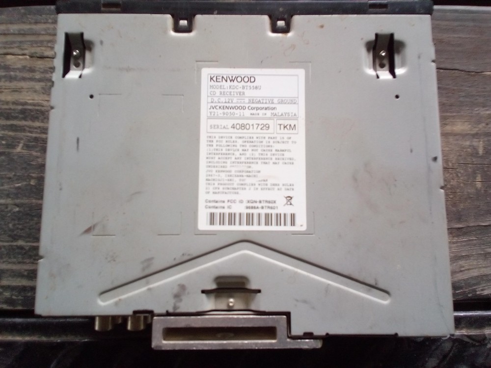 kenwood single din Bluetooth. Complete unit from 1999 f150