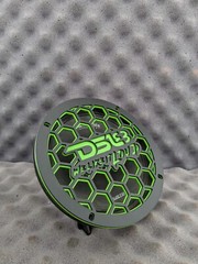 1pc Flat ABS plastic Audio Protective Speakers Grille DS18 Audio Mesh Grid