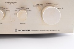Pioneer C-21 Stereo Pre-Amplifier WL1108386 With Transformer Working In Stock