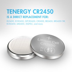 Tenergy Button Cell Lithium CR1225 CR2032 CR2025 CR2430 CR2450 CR1632 CR2016 LOT