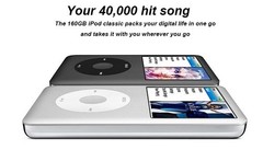 New Modded Apple iPod Classic 5th 6th 7th Generation 80GB 256GB 512G SSD 2000mAh