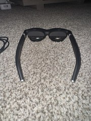 VITURE One LITE XR Smart Glasses Black USB-C w/ Case Cable & Lens Cover